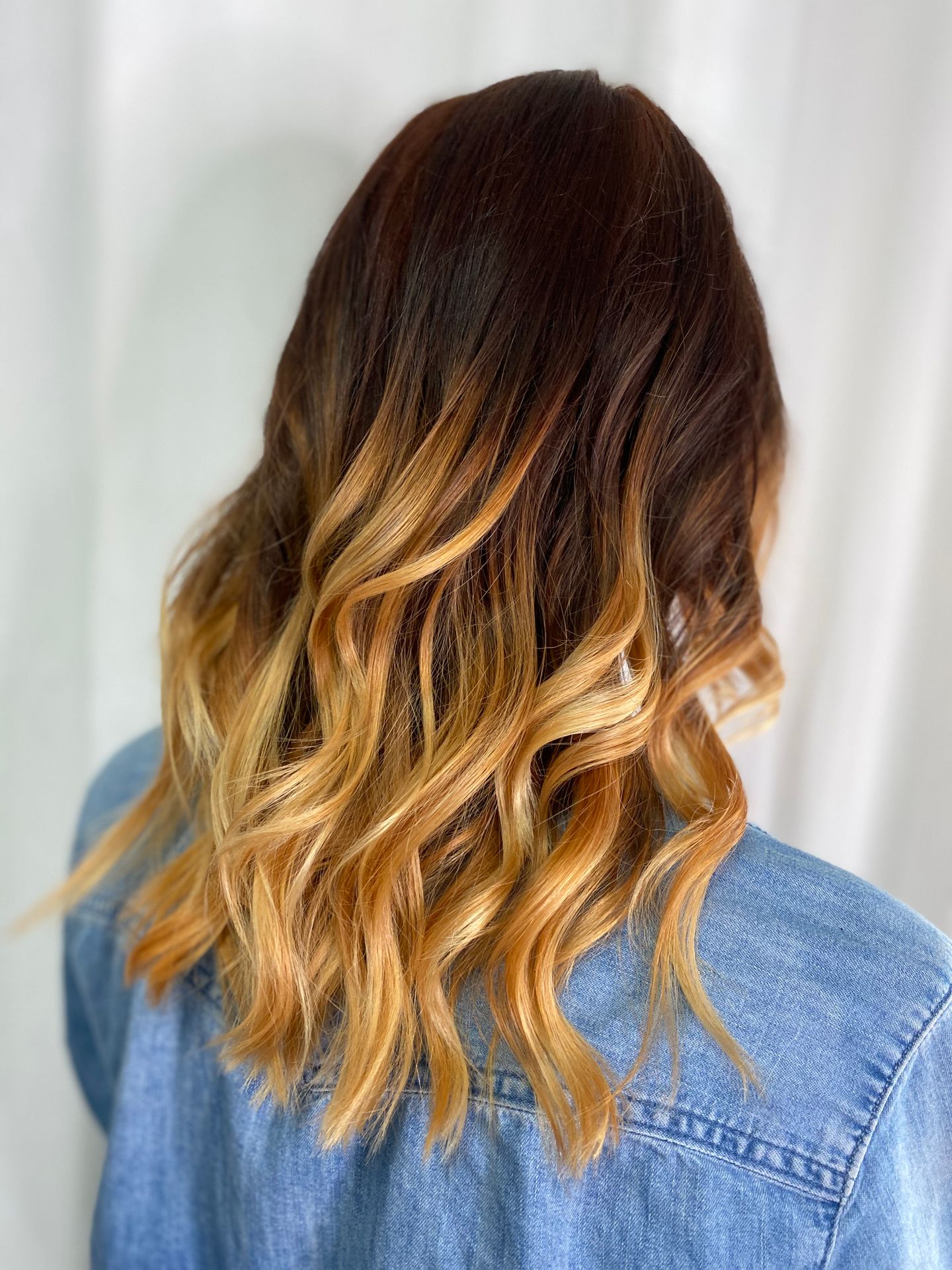 Balayage caramelo